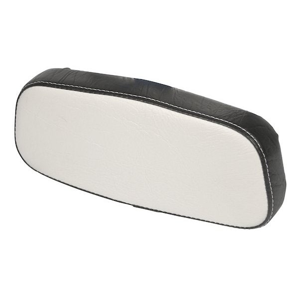 Upper Back Cushion, WHT/BLK 12" x5" x1.7"